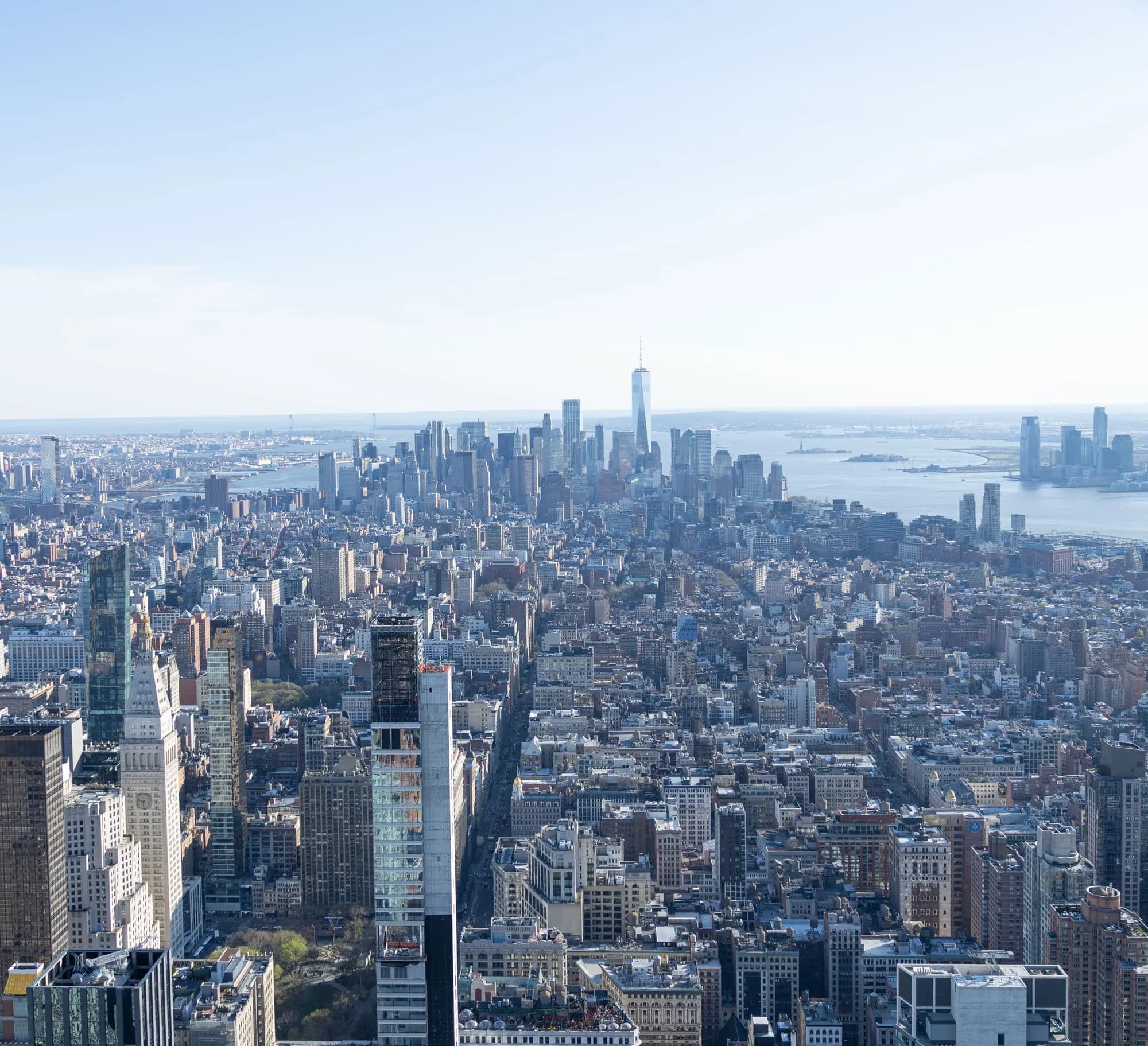 NYC views from the 86th Floor Observation Deck of the Empire State Building