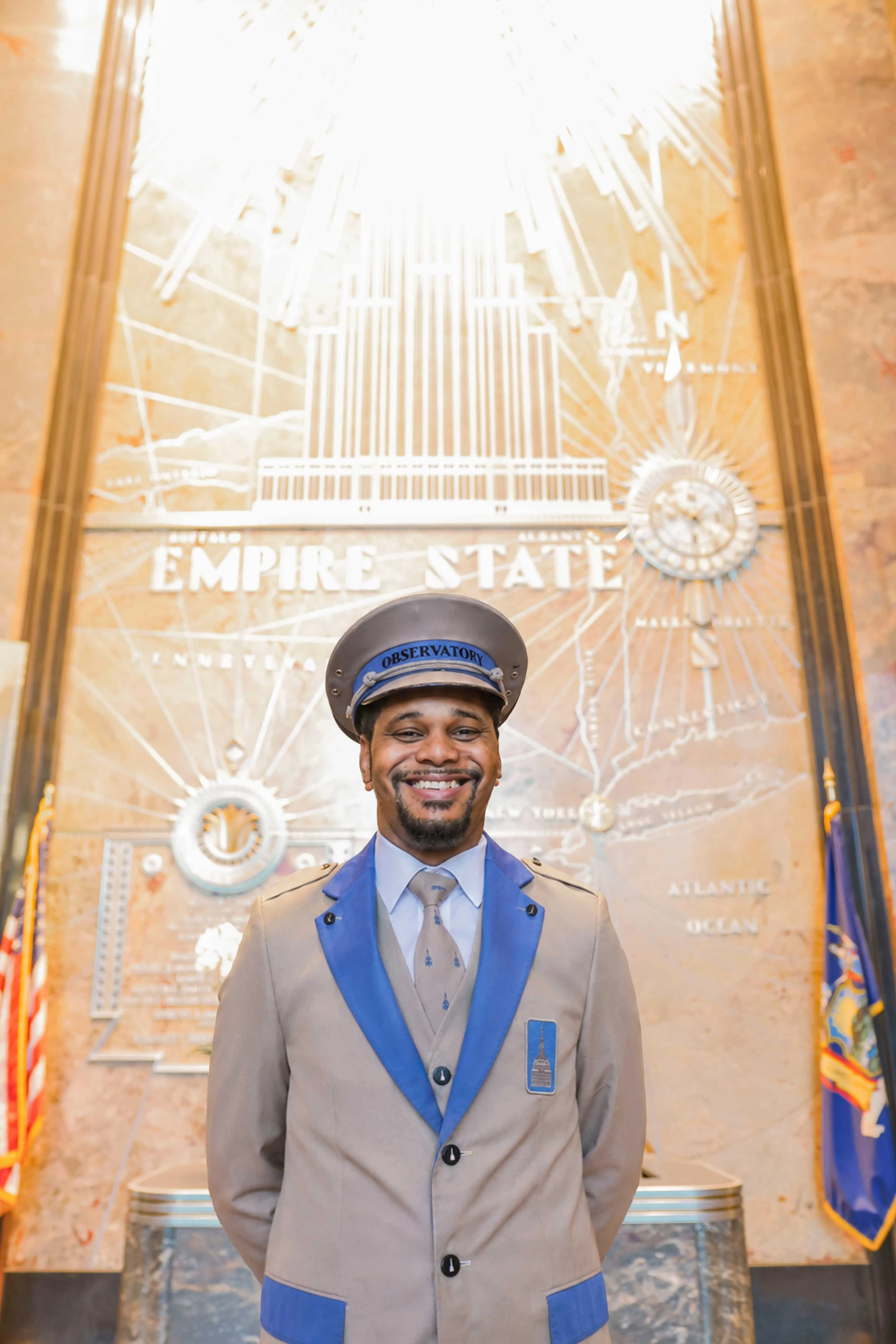 Empire State Building Ambassador at the historic 5th Avenue Lobby