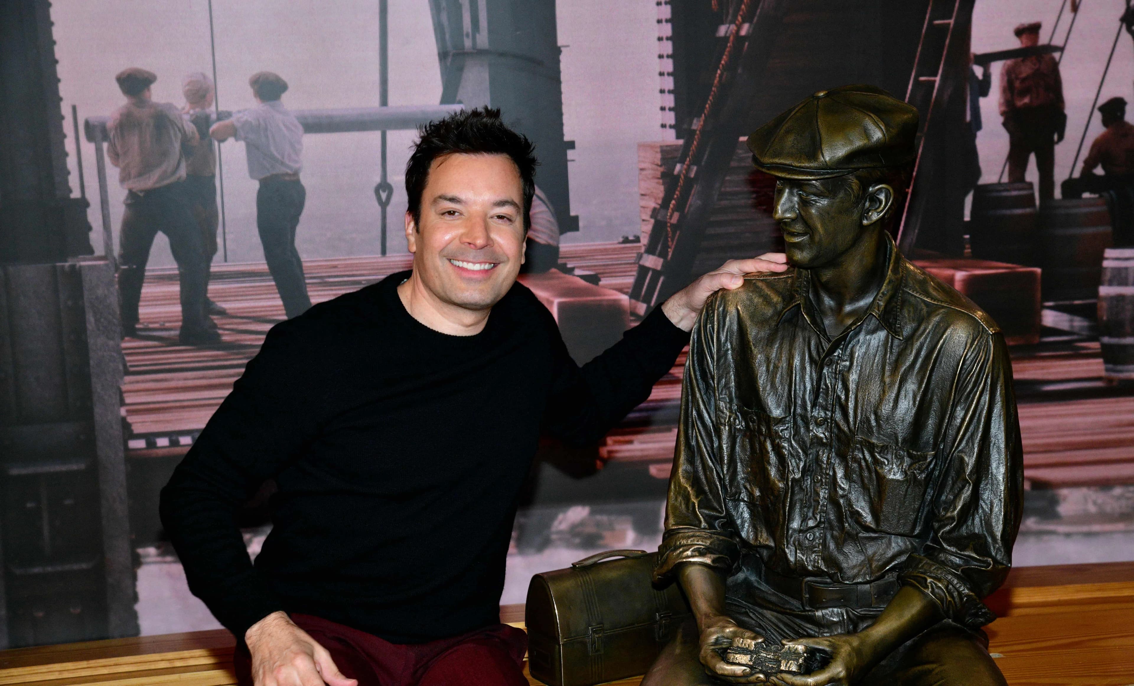 Jimmy Fallon at the Empire State Building